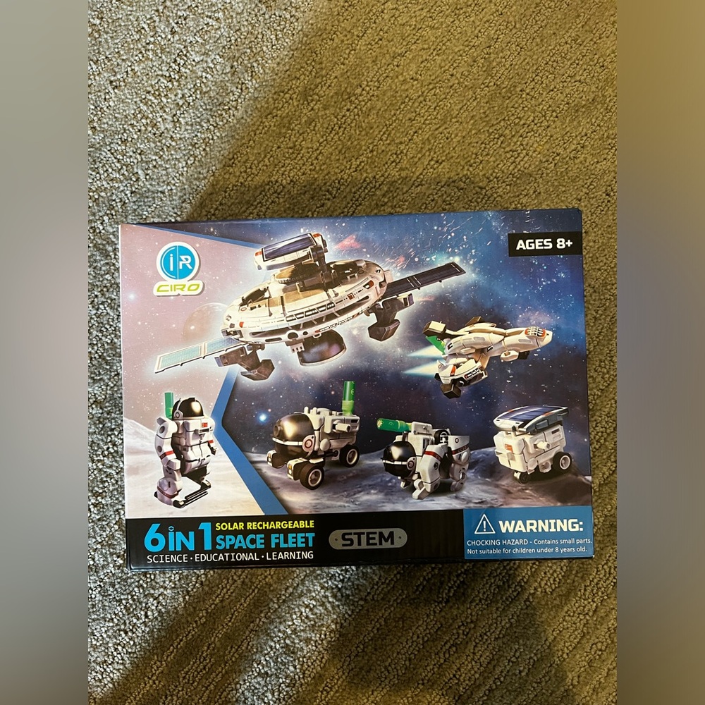 NEW STEM 6 in 1 Space Fleet Set